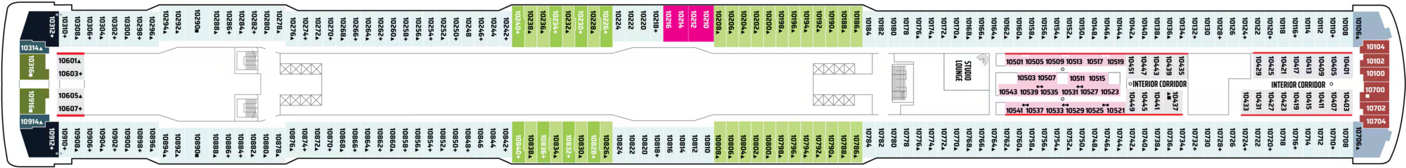 Deck 10 plan
